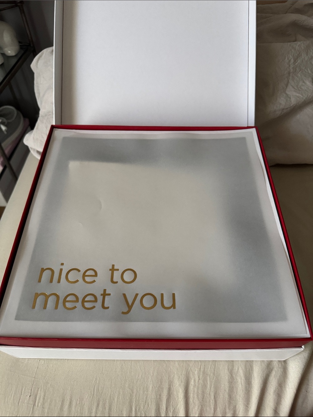 Hammitt White Box with Gold Logo - Picture 6 of 7